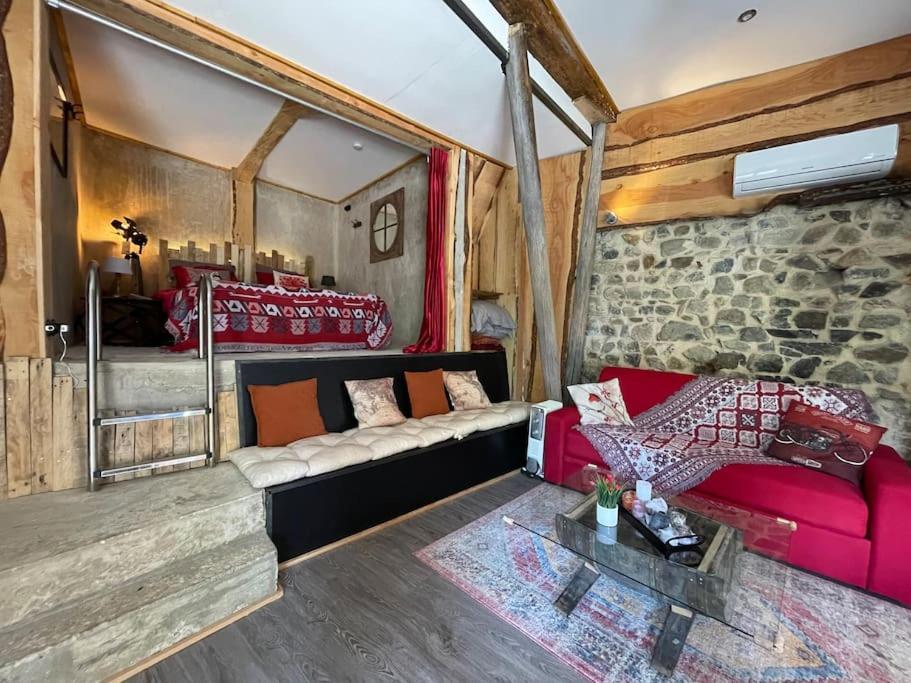 Maison Vigneron - Maison Et Studio Saint-Didier-sur-Beaujeu Exteriör bild