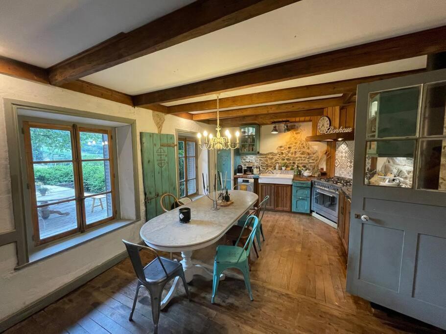 Maison Vigneron - Maison Et Studio Saint-Didier-sur-Beaujeu Exteriör bild