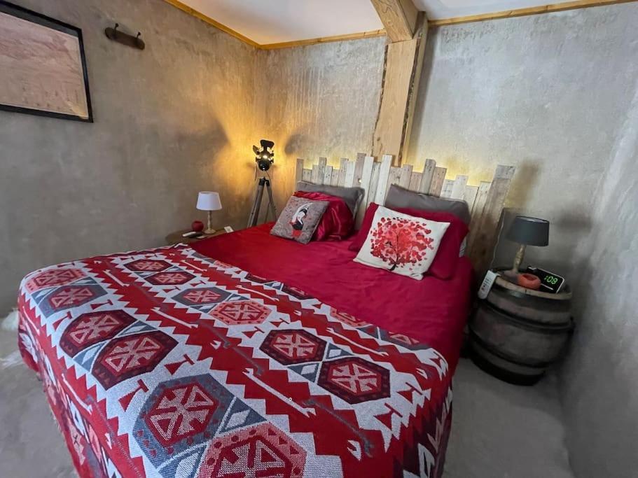 Maison Vigneron - Maison Et Studio Saint-Didier-sur-Beaujeu Exteriör bild