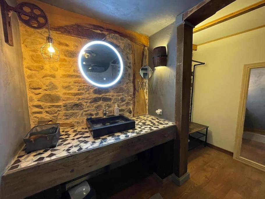 Maison Vigneron - Maison Et Studio Saint-Didier-sur-Beaujeu Exteriör bild
